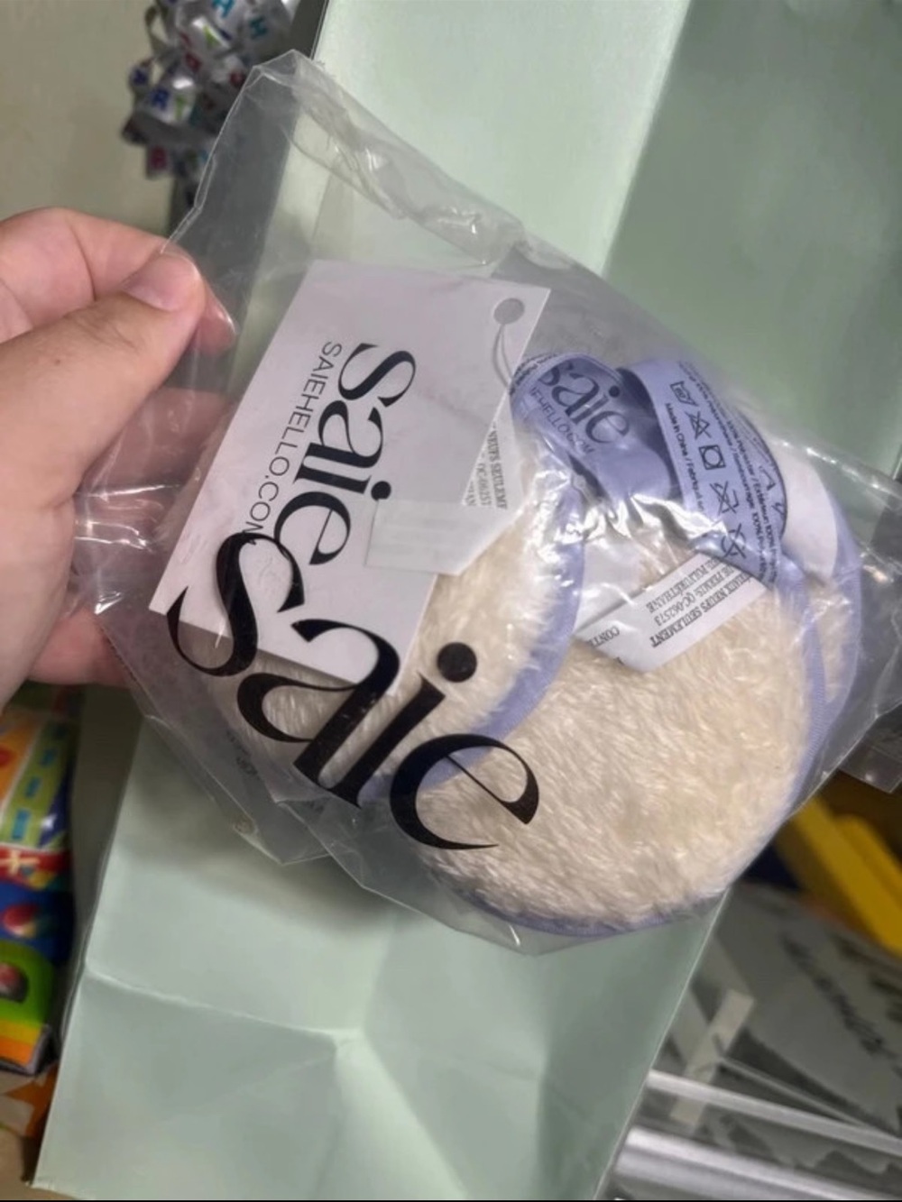 Saie Reusable Plush Cleansing Rounds